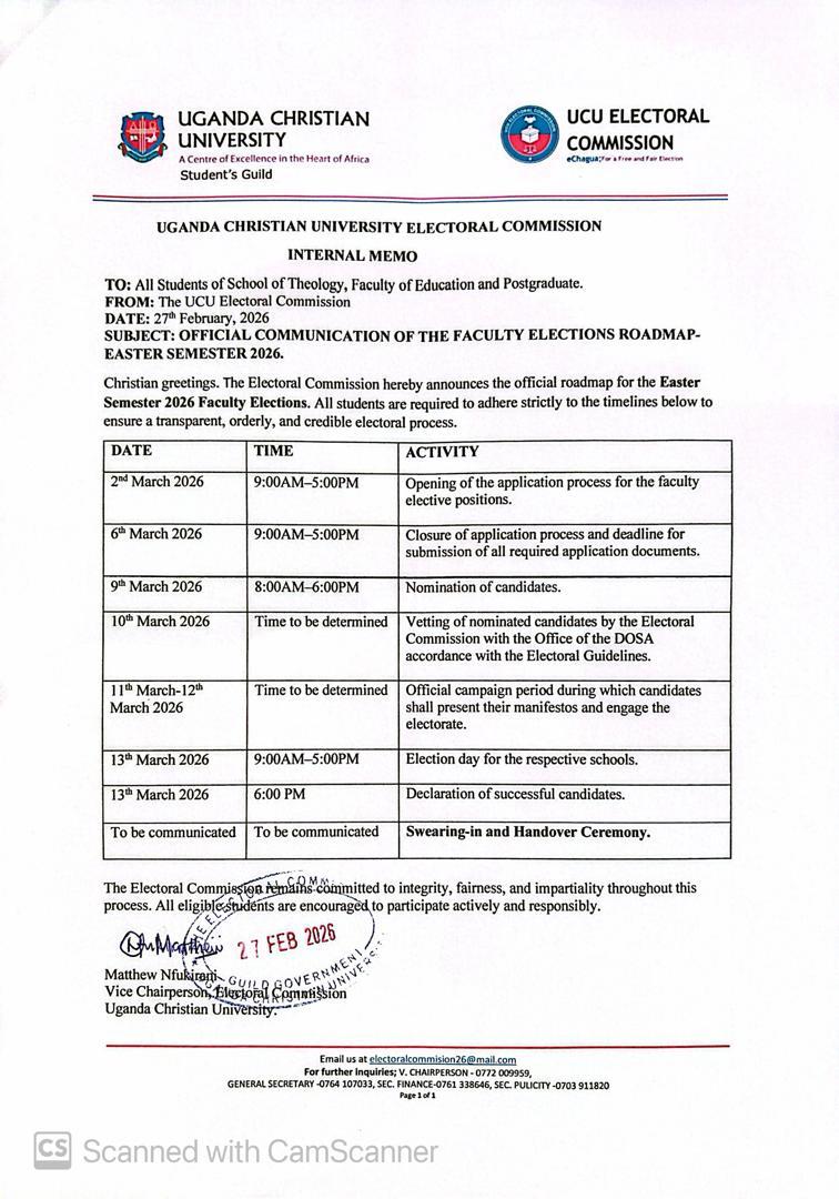 The UCU Electoral Commission tweet media