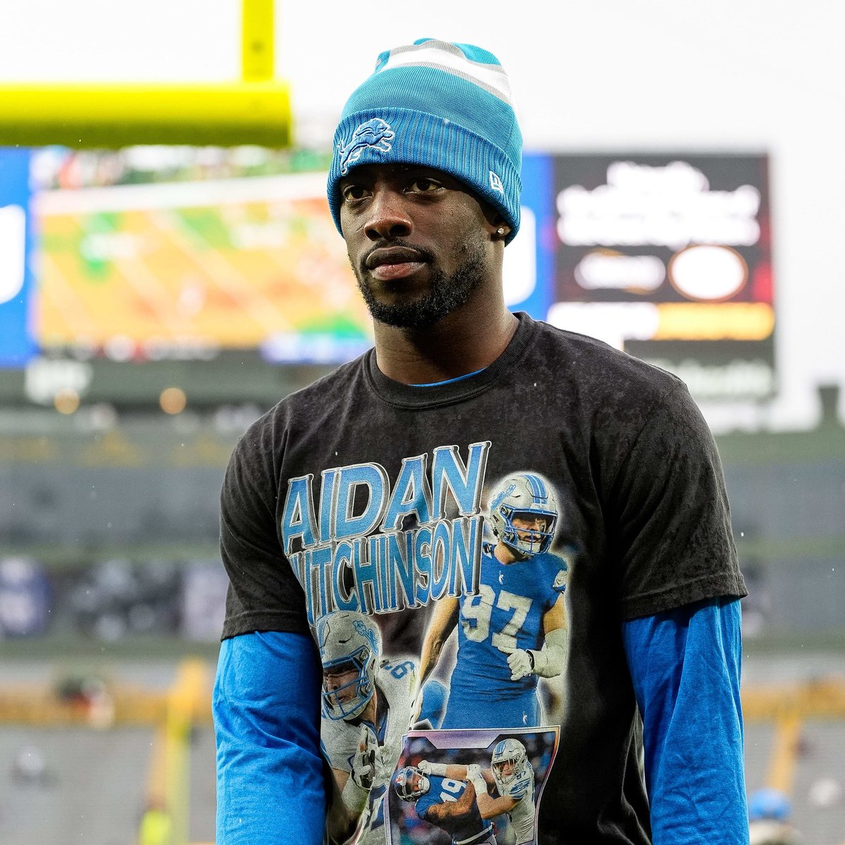 the_det_times's tweet photo. BREAKING: Lions GM Brad Holmes was reportedly more than willing to be aggressive and trade for Maxx Crosby, per @DetroitPodcast 

The recent developments with CB Terrion Arnold has paused all trade talks. https://t.co/dEXZuhnFQR