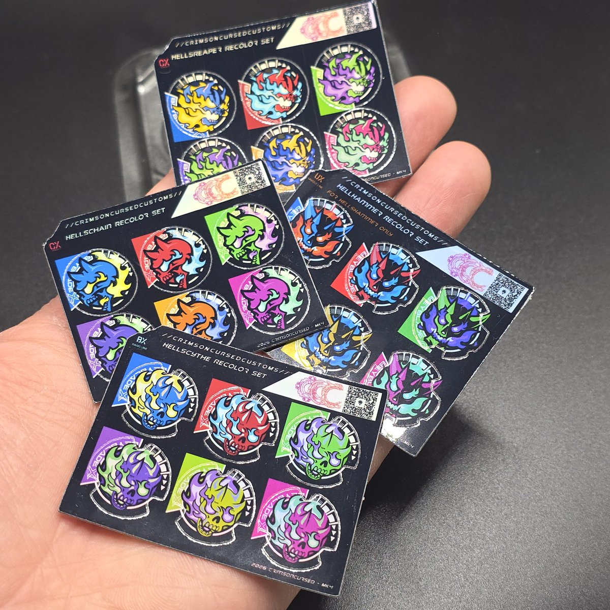 CrimsonCursed's tweet photo. February store updates.

https://t.co/PJwhyNuZt9

New patches:
Meteo dragoon
Black Shell
Whale Flame

New sticker sets
Hells recolor sets completed
Wizard recolor sets completed

#beyblade
#BEYBLADEX https://t.co/4EhKi5GjBJ