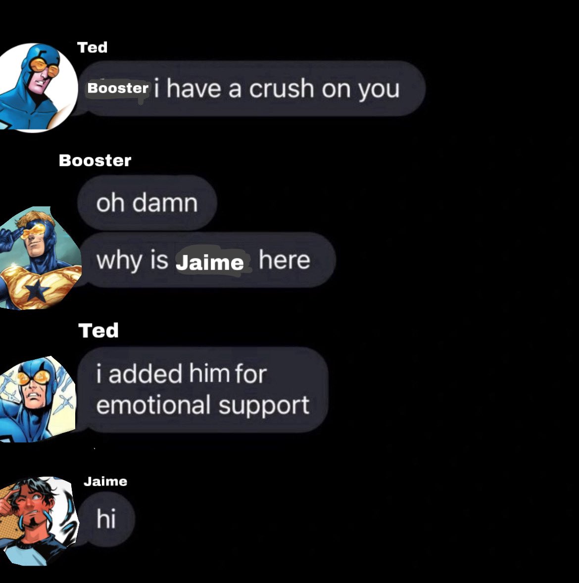 aghostreally's tweet image. Jaime does not want to be there #boostle