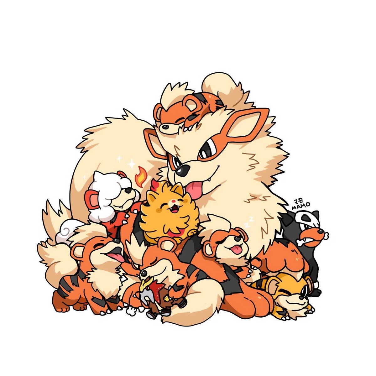 pupply pile 🔥🐾