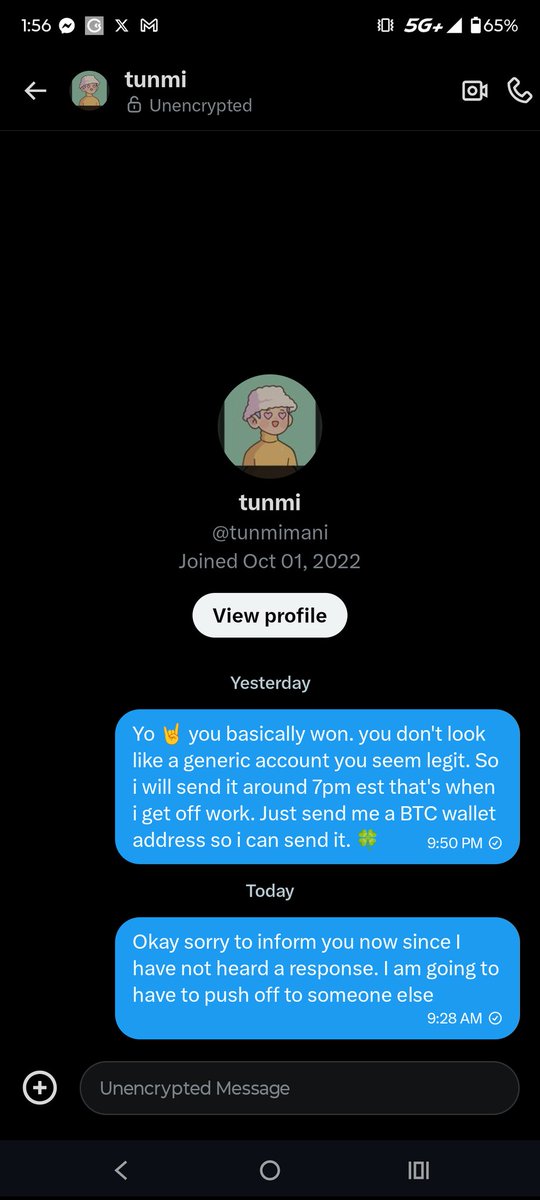 Sorry to <a href="/tunmimani/">tunmi</a> they were the first to be picked but they didn't respond in time so i moved it to another winner.