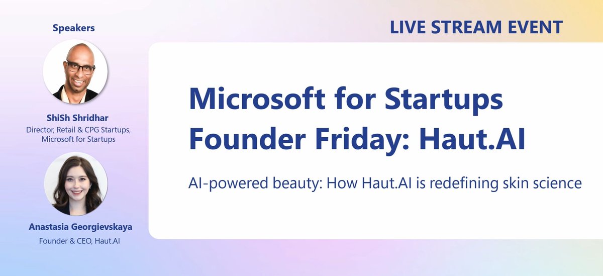 Microsoft for Startups tweet media