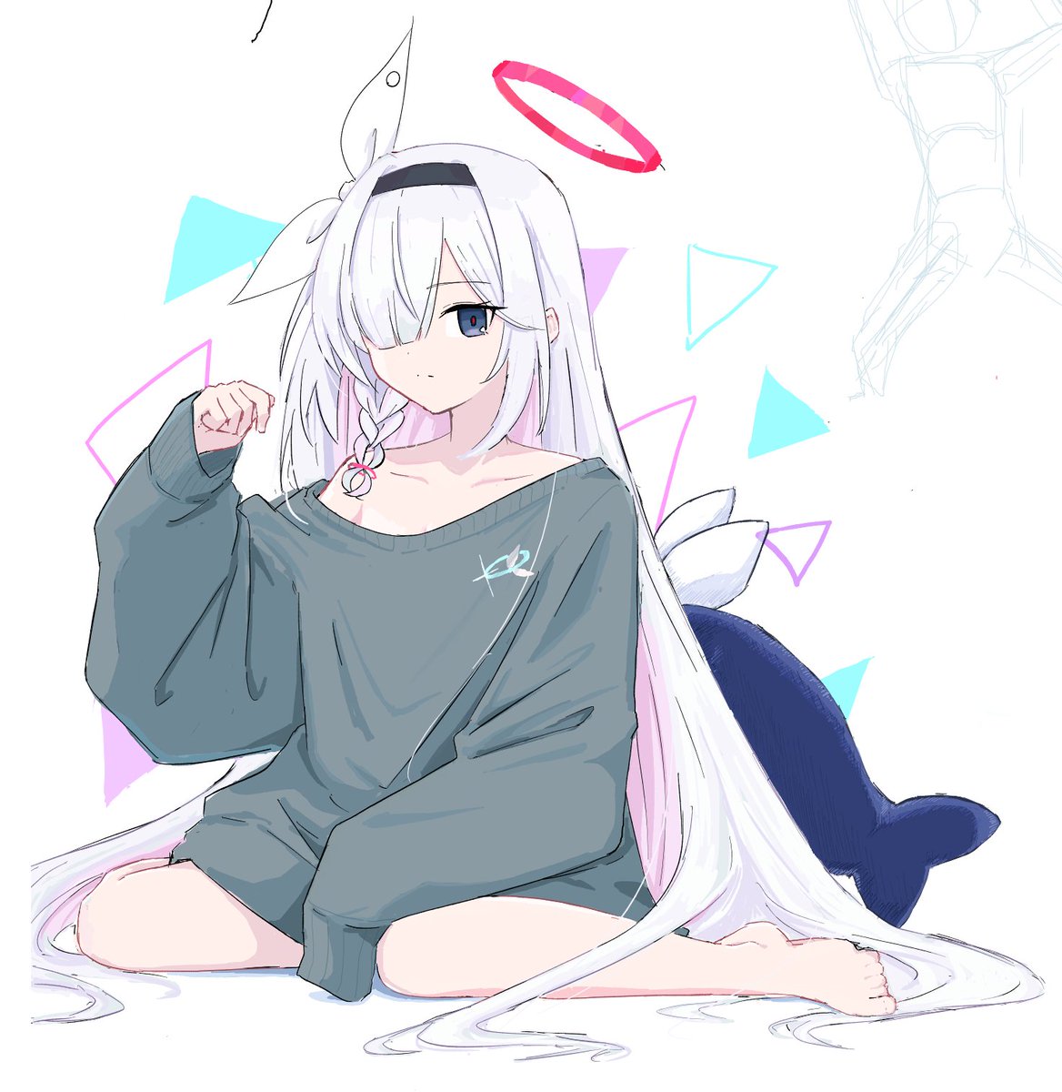 プラナ(ブルアカ) 「絵チャプラナ」|まあぶる🎧c108 1日目 東2ソ－26aのイラスト