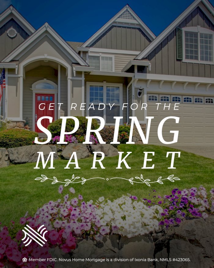 Spring is one of the hottest times to buy so let’s get you pre-approved now so you can confidently jump on the perfect home the moment it hits the market! 🌸🏡