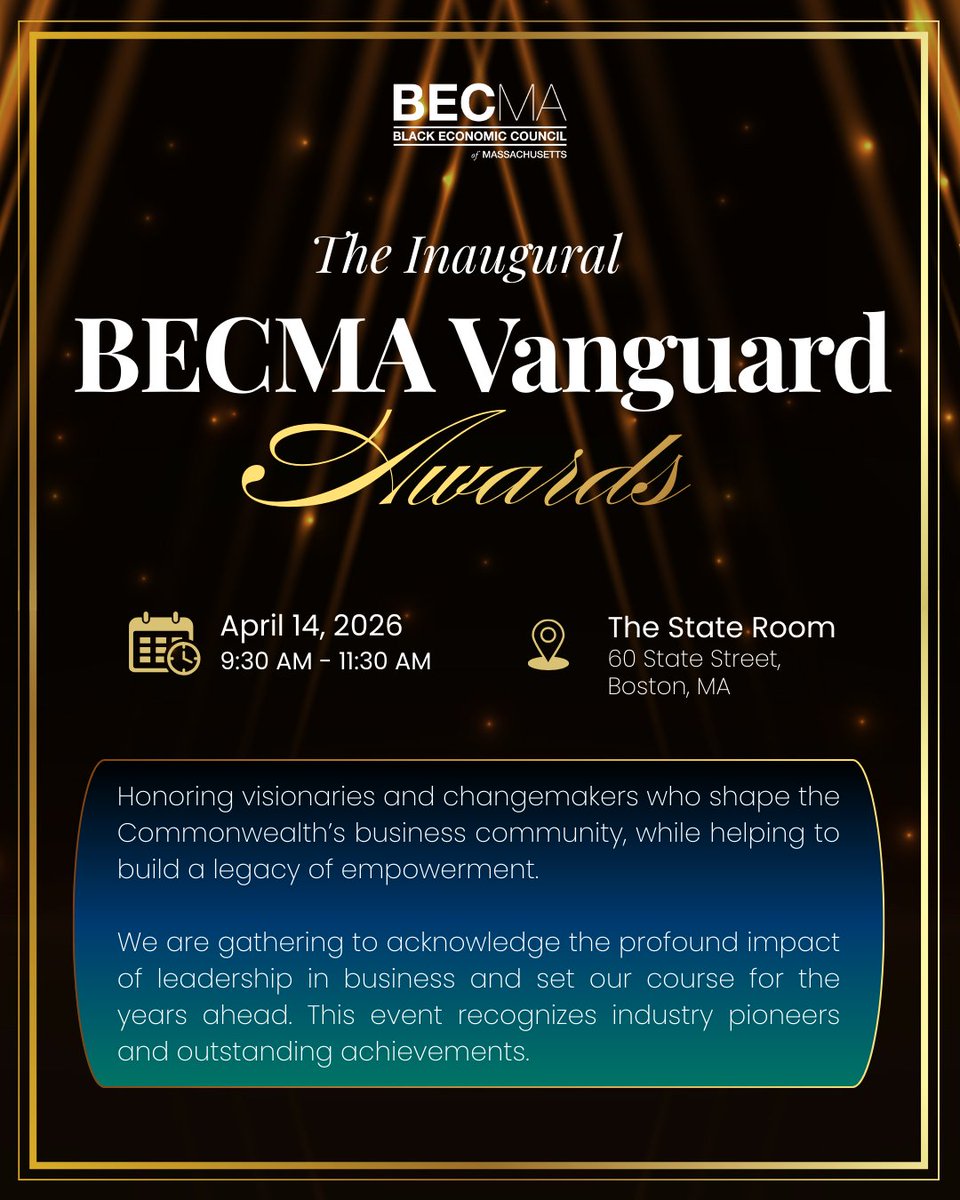 Black Economic Council of Massachusetts tweet media