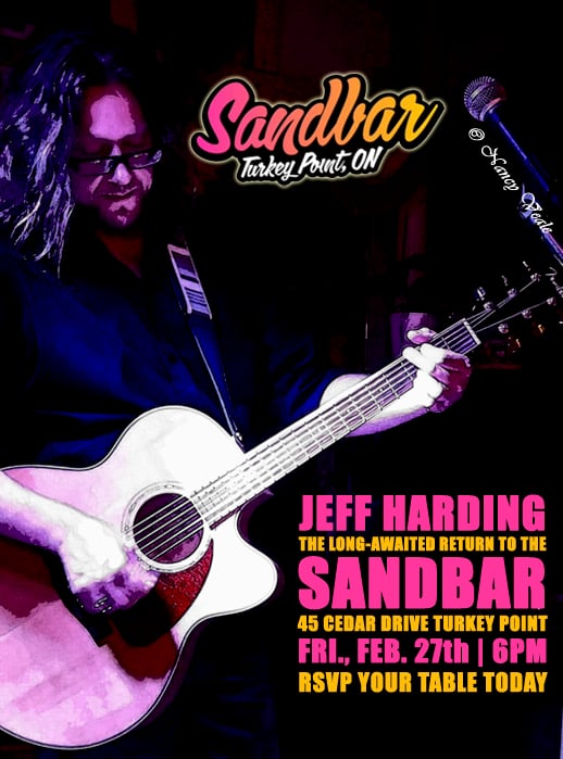 CaptainSpunk's tweet photo. #roadtripping across the region to #TurkeyPoint TONIGHT! Join me at @SandbarTP, starting at 6pm, for food, spirits and sing-alongs! 🌴🍔🍗🌮🌯 #cheers #brantford #brantcounty #haldimand #haldimandcounty #norfolk #norfolkcounty #supportlocalevents #photocred: @DDubshorty_nv82 📷 https://t.co/jy00zbK8ve