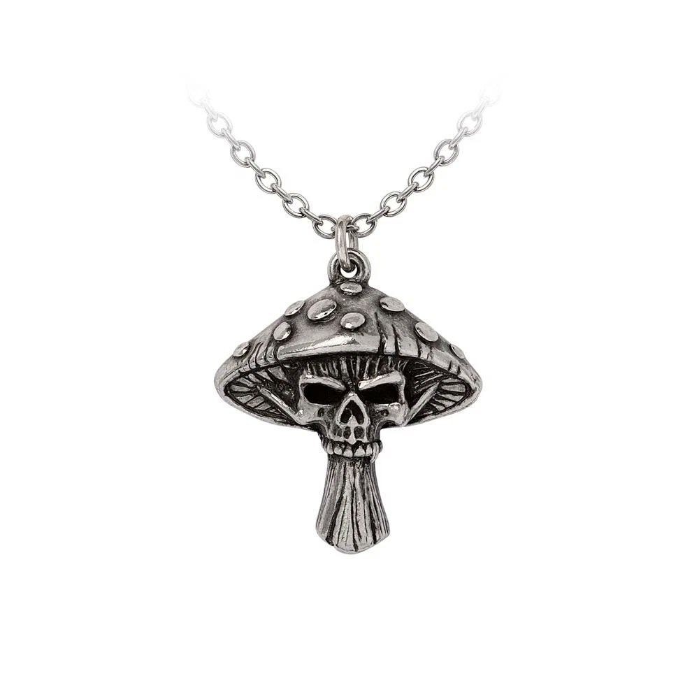 Just ordered myself a Alchemy Gothic necklace with my little slot machine winnings 
skulls and mushroom aesthetics is right up my street  
Thank you slot machine lol 😊💜🍄💀