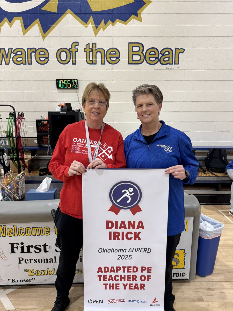 Oklahoma AHPERD tweet media