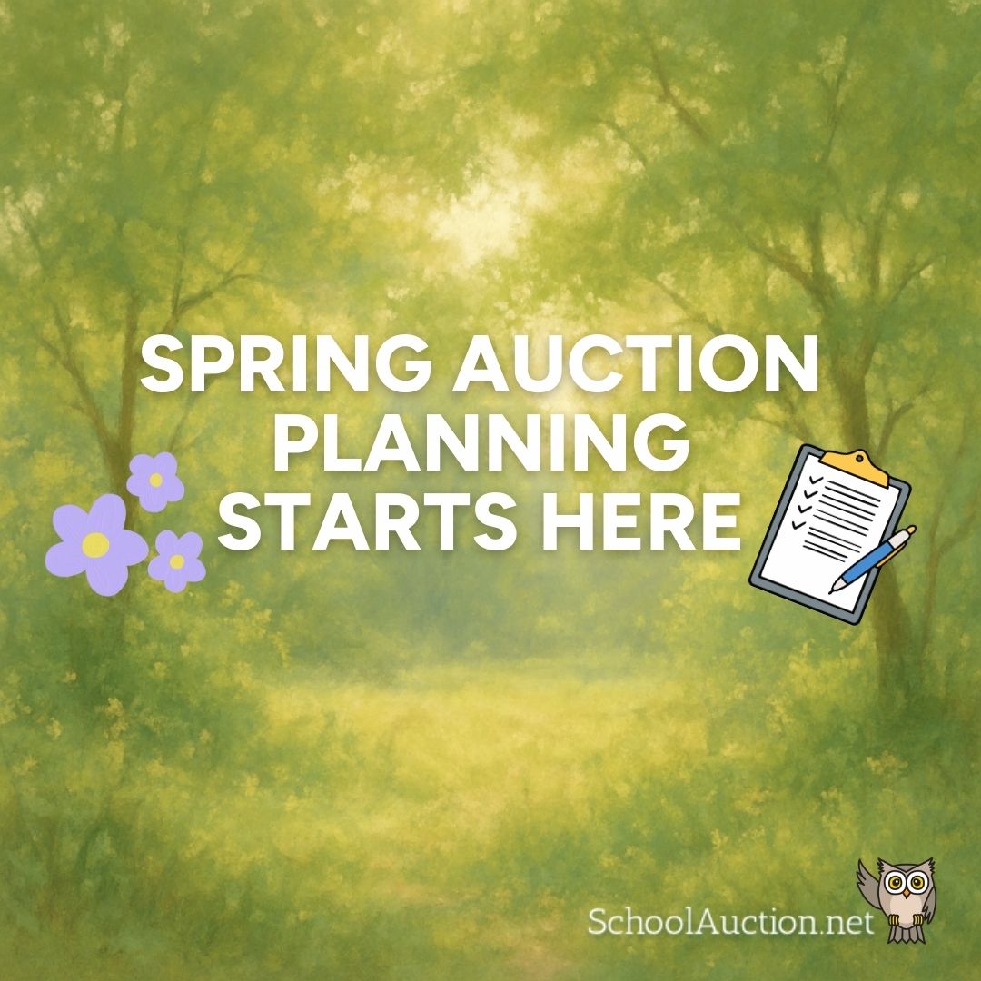 School Auction.net tweet media