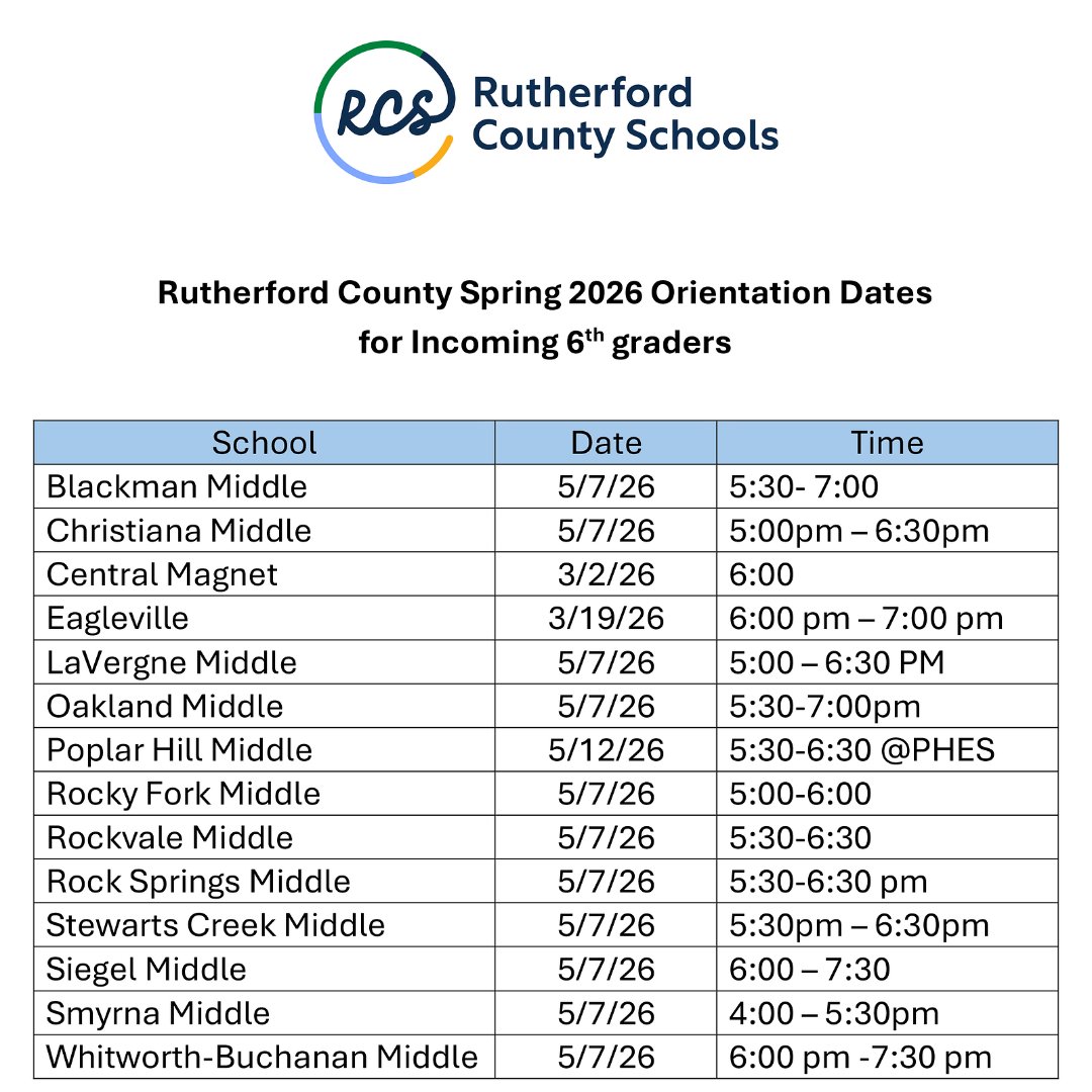 Rutherford County Schools tweet media