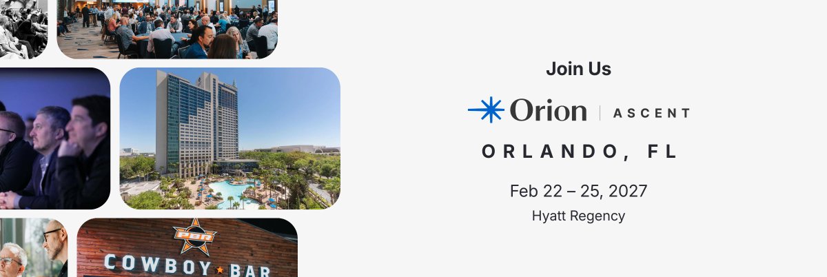 Orion WealthTech tweet media