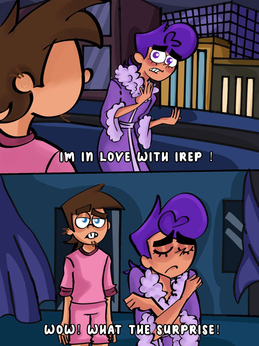 I had to do it, a huge revelation that Peri had #peri #perirep #timmyturner #fop #FairlyOddParents