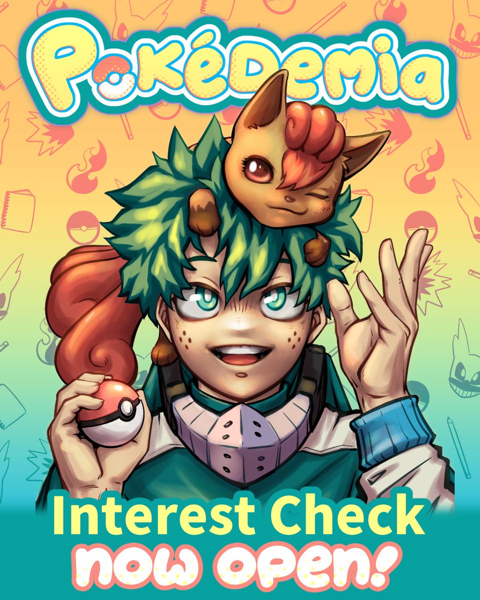 Pokédemia: a Pokémon x MHA Project tweet media
