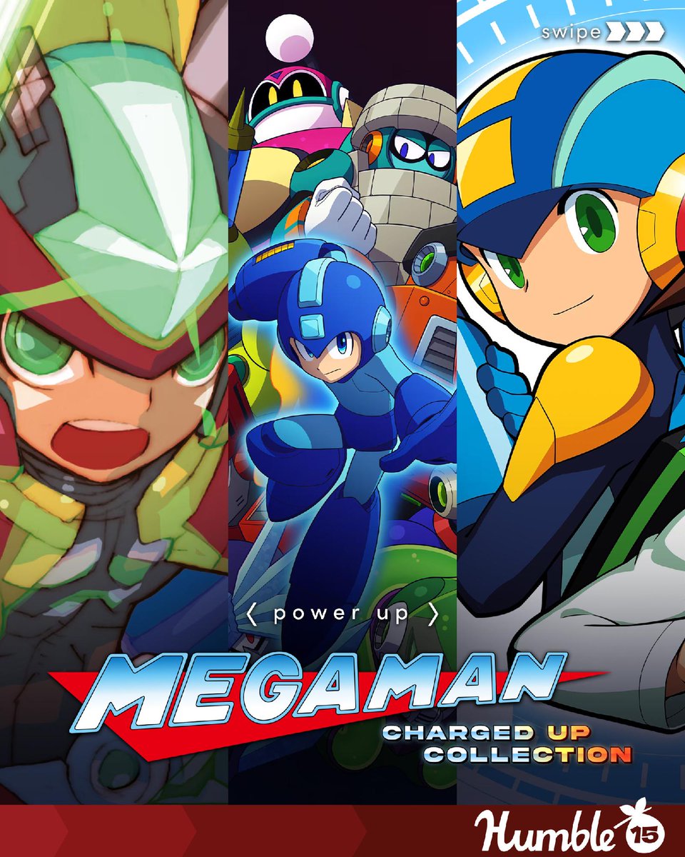Fight for peace between humans and robots in the Mega Man: Charged