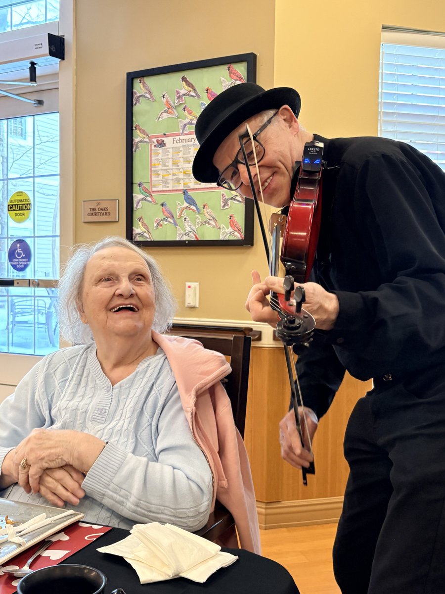 parkerlifeorg's tweet photo. Our Parker at Monroe community hosted a "Lover's Lane" Luncheon complete with a live violin player. What a beautiful way to celebrate this 💗lovely💗month! https://t.co/KYqNnaq03V