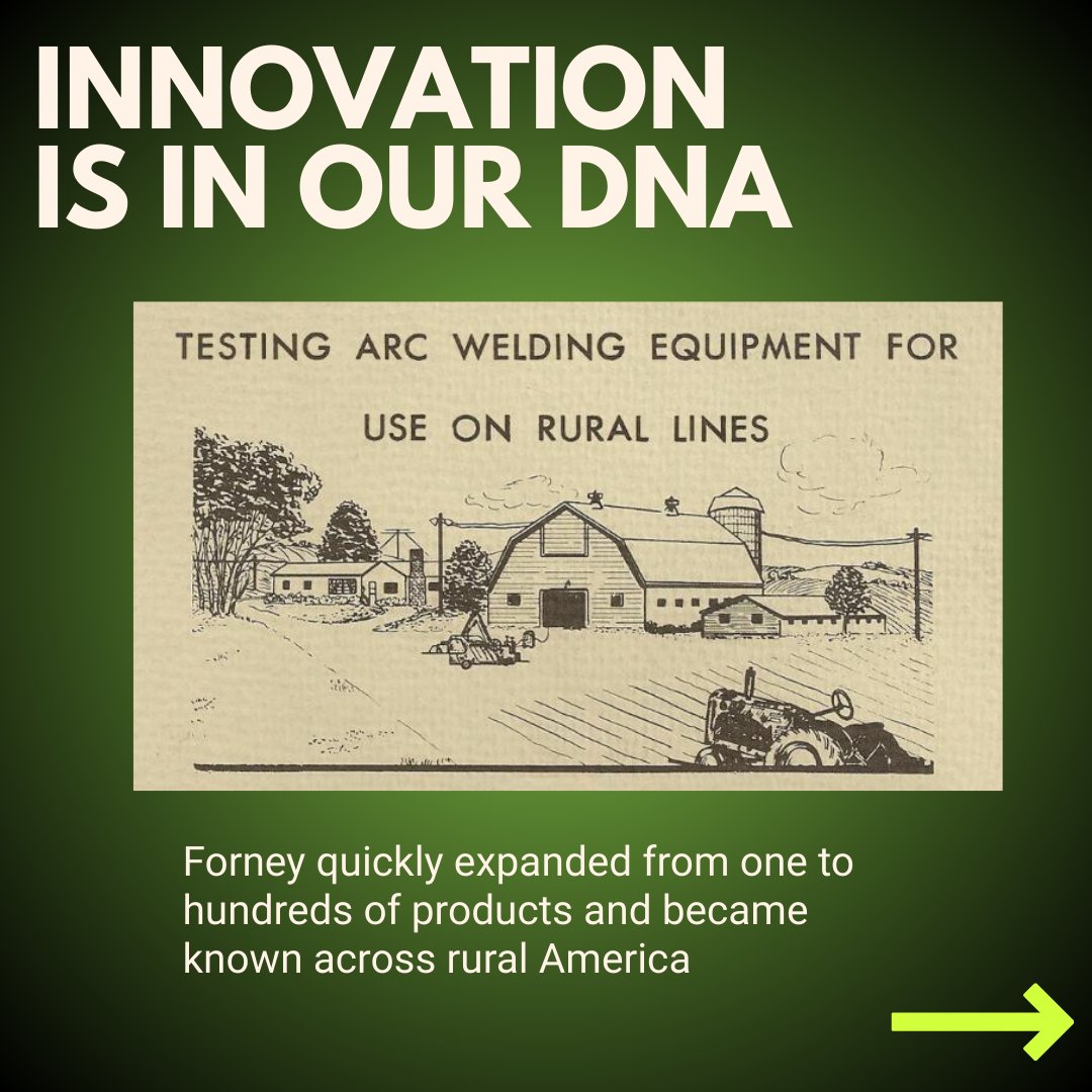 forneyind's tweet image. Throughout the past 94 years, we've changed a lot! 

But we couldn't be prouder of our history and of still being family-owned and operated in Fort Collins, Colorado!

#forneyind #94years #familyowned #FamilyBusiness #Welding