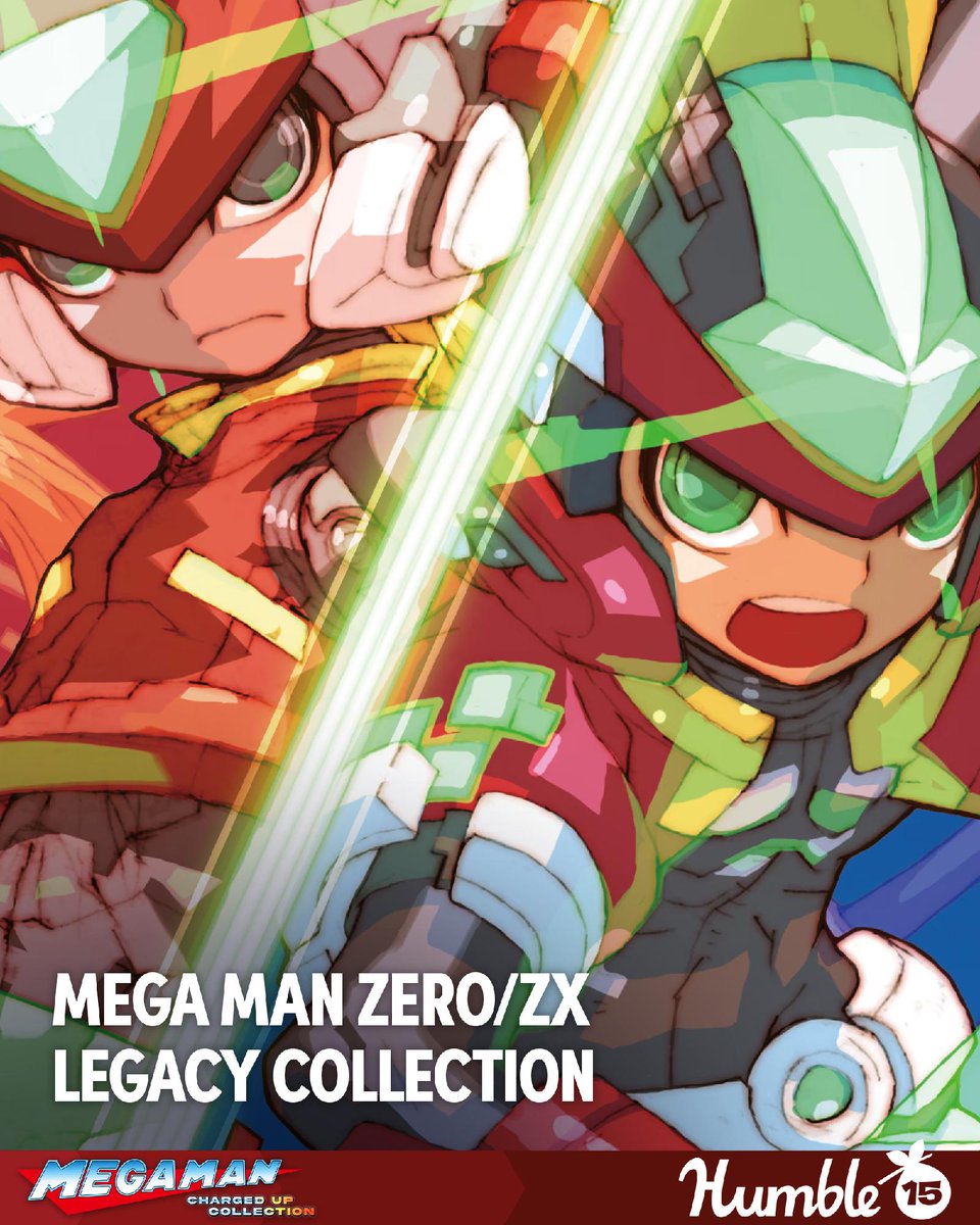 Fight for peace between humans and robots in the Mega Man: Charged