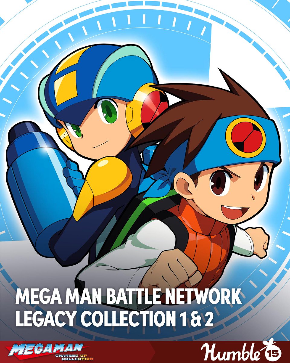 Fight for peace between humans and robots in the Mega Man: Charged