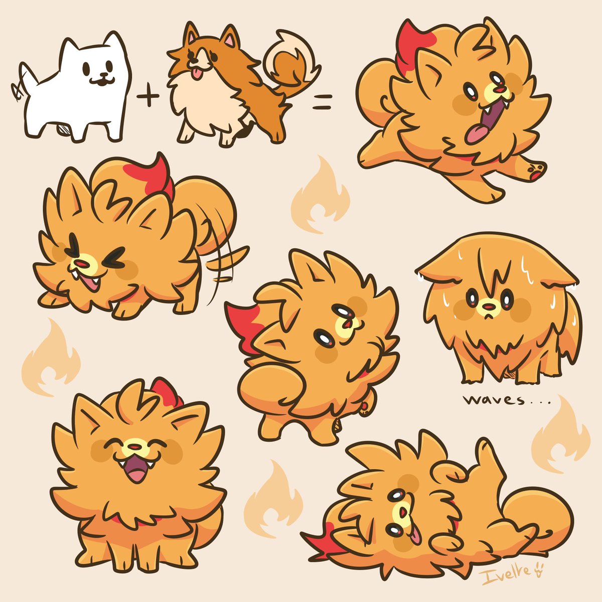 I.... Love... DOGS !!! 
#Pokemon #PokemonDay  #PokemonWindsWaves #Pombon