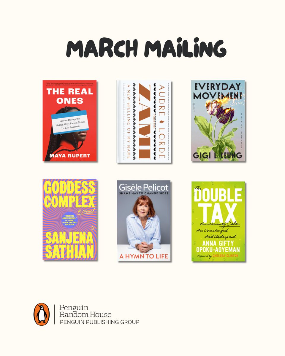 penguinusa's tweet photo. Books move culture — and so do you. 🤎📖 We’re launching the Penguin Publishing Group Influencer Program for Multicultural Creators to invest in creators who spotlight diverse reads.

The March mailing is OPEN for submissions until Sunday, March 8th at 11:59 EST: https://t.co/kcGmPd2riP (1/2)