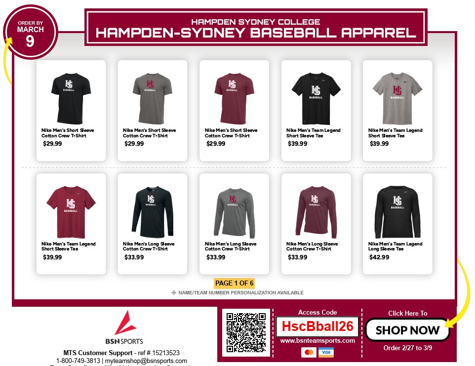 Hampden-Sydney Baseball tweet media