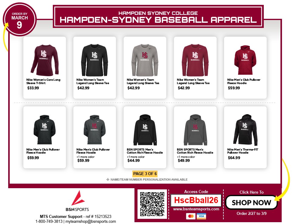 Hampden-Sydney Baseball tweet media
