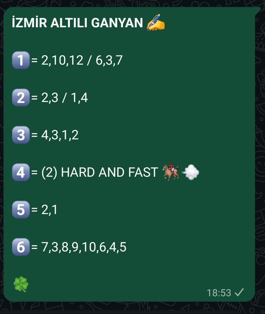 Yani GRUPTAKİ YAKLAŞIK 2.000 kişi görmüyor olsa
Başkası inanmaz :)

Nasıl olur da sabah akşam demeden
12 gündür var olan bu ekip
9 gündür üst üste Altılı bulmaya devam ediyor 😅🧿🙏

Başarılı ANTALYA Tahminleri <a href="/yarisanalizi/">yarisanalizi.com</a> İZMİR tahminleri <a href="/netbankocom/">Kaan K.</a> dan 🔥🍀🧿 

6.116,81₺✅