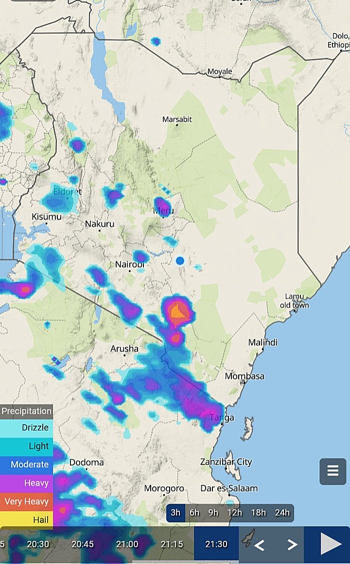 A possible hailstorm underway pale kwa kina Mutuse. Who's on the ground to give us updates?