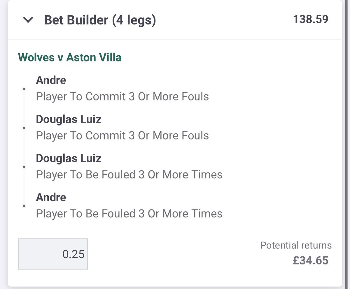 UnfilteredDc's tweet photo. Aston Villa v Wolves 🏴󠁧󠁢󠁥󠁮󠁧󠁿
2U

Free telegram group https://t.co/6ZY12zX5fL
Stats from @StatsHubCom 

Andre fouls committed 
1+ FC (10/13)
2+ FC (9/13)

Andre fouls won 
1+ FW (10/13)
2+ FW (5/13)

Luiz fouls committed
1+ FC (12/15)
2+ FC (7/15)

Luiz fouls won 
1+ FW (11/15)
2+ FW (7/15)