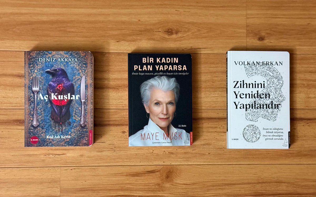 🔥 8 MART DÜNYA KADINLAR GÜNÜ ÖZEL ÇEKİLİŞİ 🔥

2 güçlü kadın + güçlü bir zihin.
İlham, cesaret ve dönüşüm bir arada.

🎁 20 KİŞİYE
Her birine 3 kitap hediye!

📕 <a href="/mayemusk/">Maye Musk</a> – Bir Kadın Plan Yaparsa
📘 <a href="/dddenizakkaya/">Deniz Akkaya</a>  – Aç Kuşlar
📗 <a href="/VolkanErkan_/">Volkan Erkan</a>  – Zihnini Yeniden Yapılandır