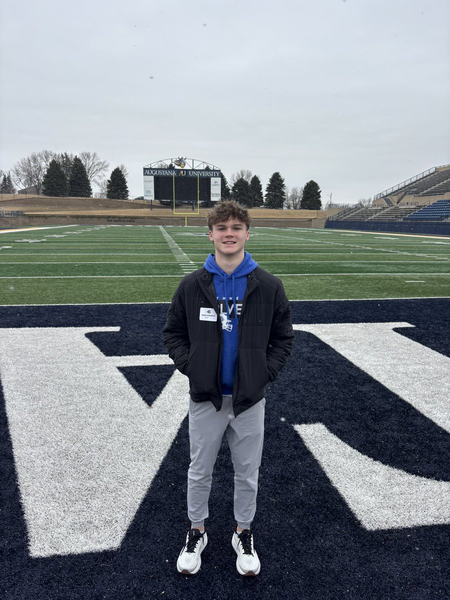 Eddie_Kennedy08's tweet photo. Great visit at @AugieFB ! Loved the facilities and the atmosphere. Thank you to the staff for the hospitality.
@CoachJJoyce @CoachOJ_ @CoachSipple https://t.co/0R6tQF5FHm