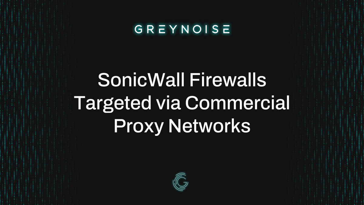 GreyNoise tweet media