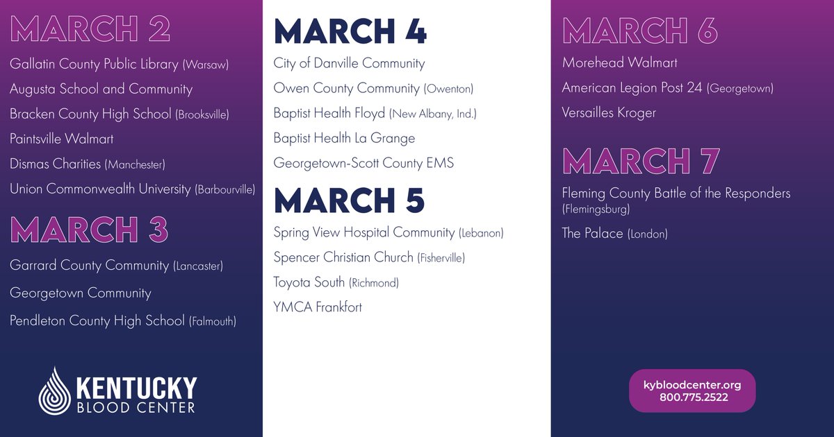 KY Blood Center tweet media