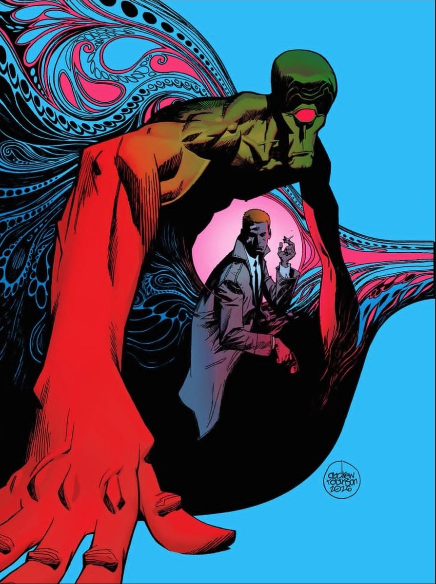 Absolute Martian Manhunter variant from Andrew Robinson!