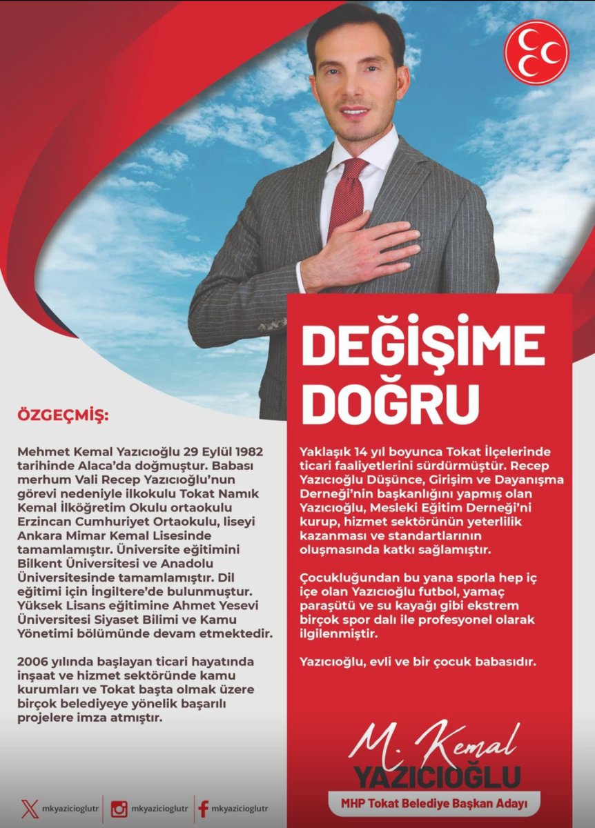 MHP’li Yazıcıoğlu’nun diploması sahte çıktı

Tokat Belediye Başkanı MHP’li Mehmet Kemal Yazıcıoğlu’nun yüksek lisans ve üniversite iddialarına karşın YSK kaydı lise mezunu olarak görünüyor. 

AKEV soruşturmasında itirafçı, Yazıcıoğlu’na Ukrayna’dan sahte diploma verildiğini