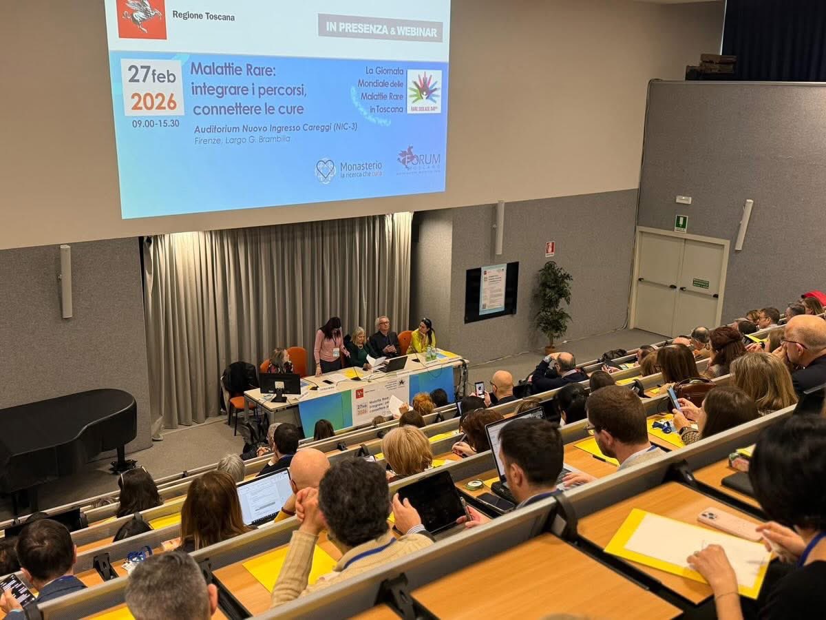 criscaletti's tweet photo. La #RareDiseaseDay in #Toscana molto più di una ricorrenza

Oltre 600 persone nell’Aula Magna di #Careggi: pazienti, associazioni, istituzioni
Una comunità che tiene insieme cura, umanità, innovazione e diagnosi

Grazie a chi ogni giorno trasforma la fragilità in forza gentile 💜 https://t.co/pjztO2edAn