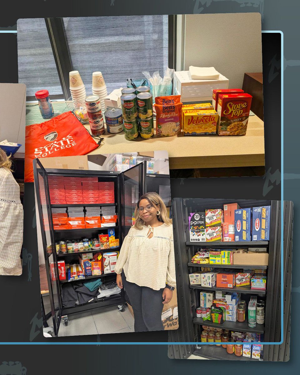 AWMHFoundation's tweet photo. At @PolkState’s food pantry, known as “My Brother’s Keeper,” over 1,000 students were served last academic year. 🪡 

#FightingHunger #MetallicaScholars https://t.co/I59xgaWgzr