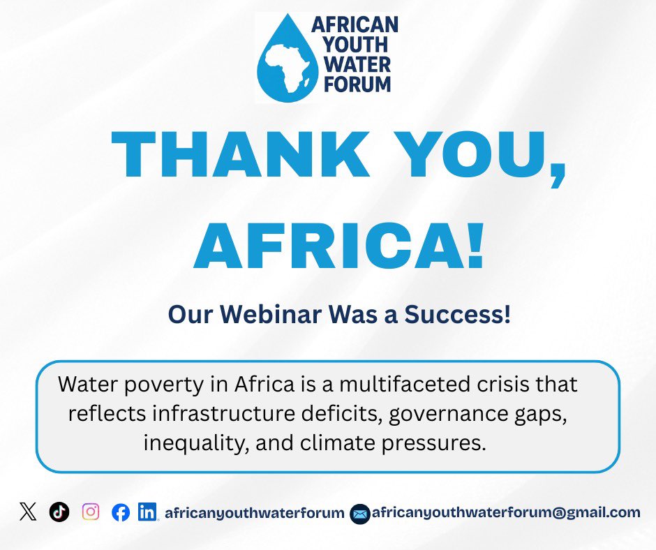 African Youth Water Forum tweet media