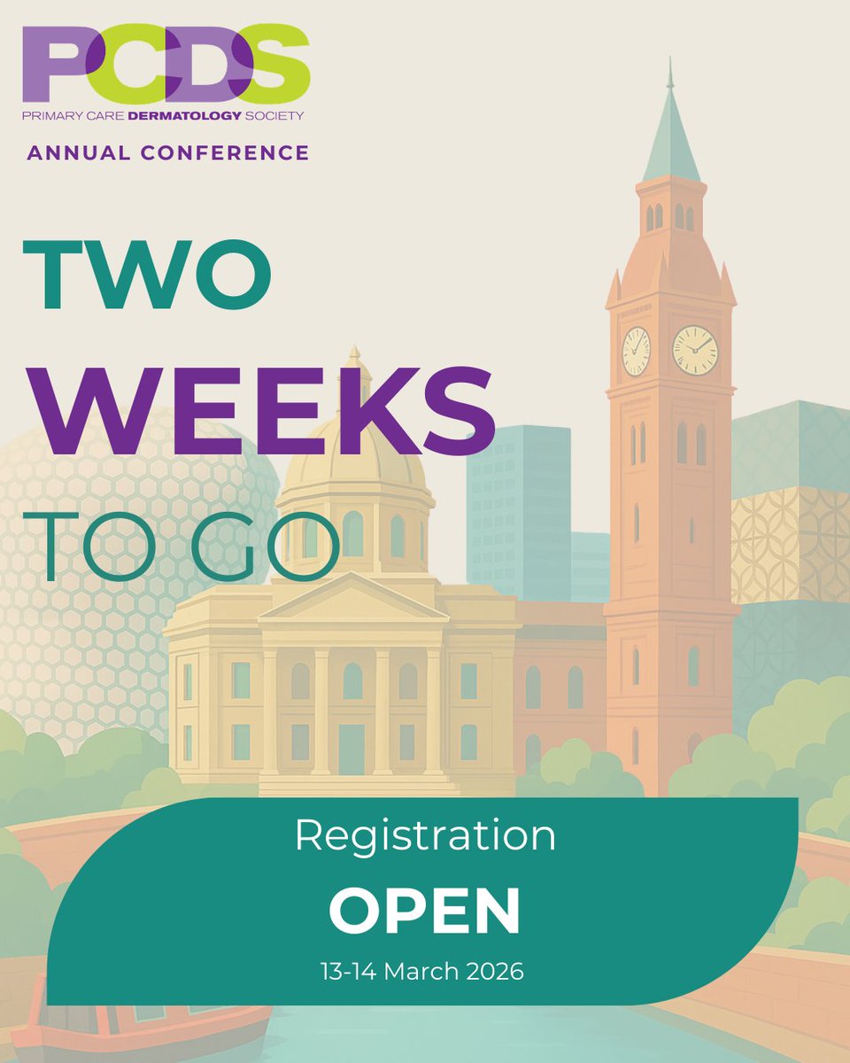 Primary Care Dermatology Society (PCDS) tweet media