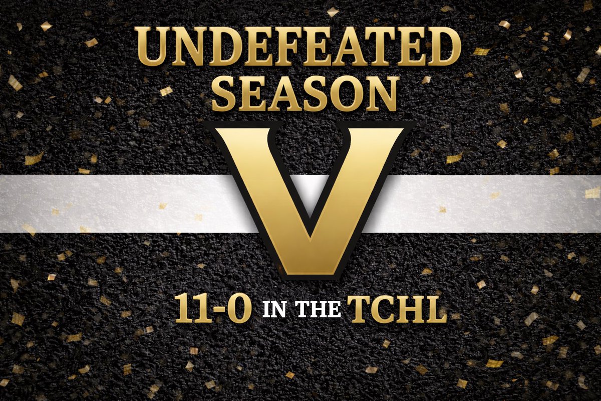 ParagonMets's tweet photo. We would like to congratulate @YAYEETUS18 and the Vanderbilt Commodores on their perfect 11-0 season in the TCHL.
An outstanding achievement and a historic run. 🏆 #TCHL https://t.co/rNwyZMa5Oz
