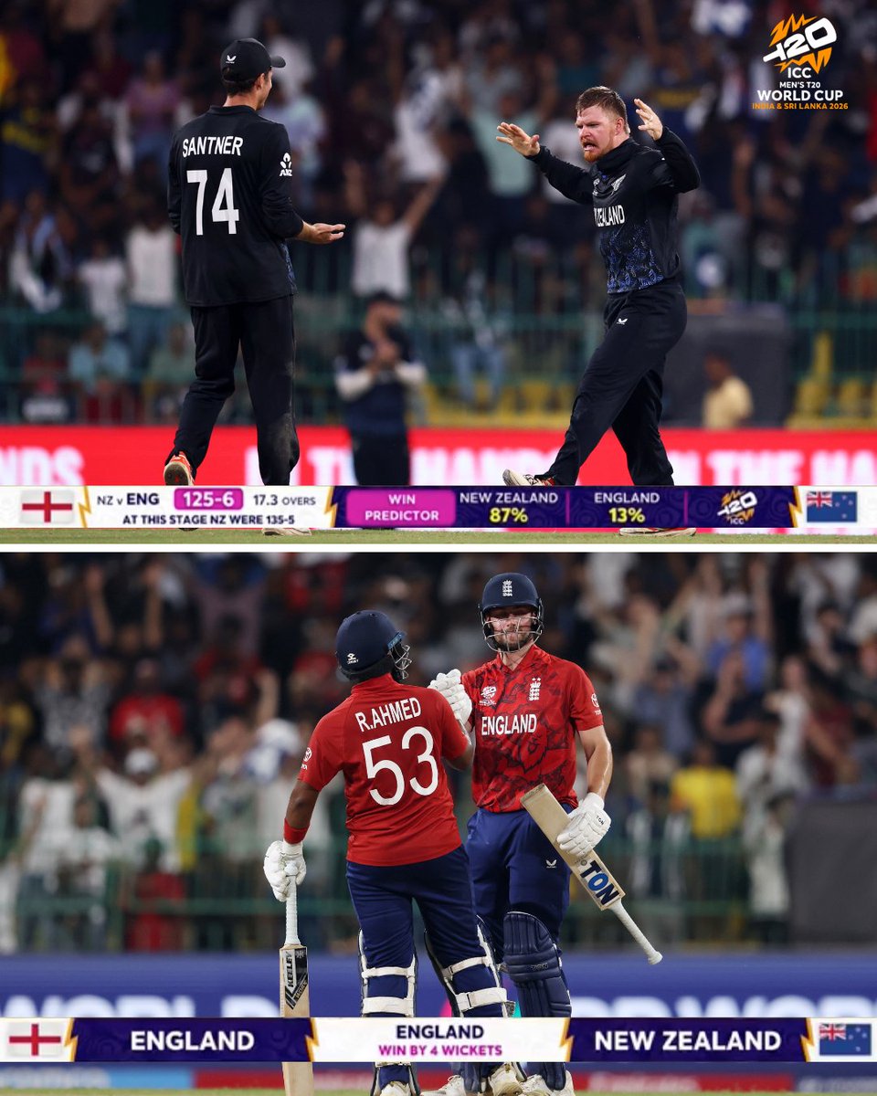 A memorable win scripted against all odds by England 😲🏴󠁧󠁢󠁥󠁮󠁧󠁿

Watch how the action unfolded in Colombo 👉 bit.ly/4rHFcy0