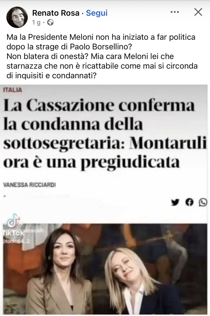 gallettediriso's tweet photo. Confermata la condanna per BAU BAU, ora si dimetterà? https://t.co/3JjjmswXHQ