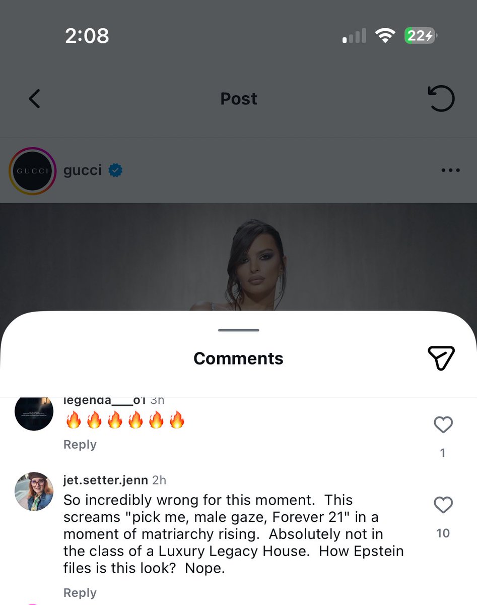 ce n'est pas erica tweet media