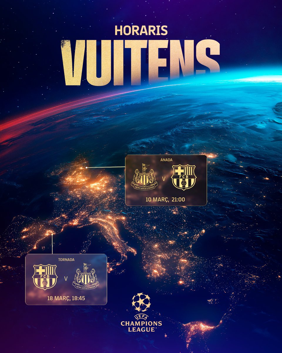 FCBarcelona_cat's tweet photo. Guardeu-vos aquestes dates. https://t.co/mQFgqv4yUw