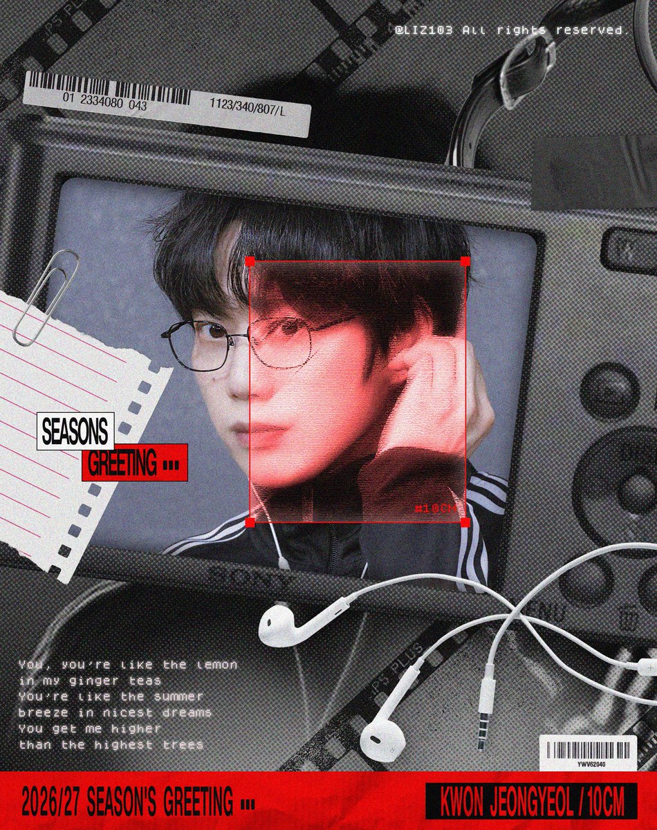 liz_10_3's tweet photo. ⋆𝟮𝟬𝟮𝟲/𝟮𝟳 𝗦𝗲𝗮𝘀𝗼𝗻'𝘀 𝗚𝗿𝗲𝗲𝘁𝗶𝗻𝗴𝘀 𝗳𝗼𝗿 𝗞𝘄𝗼𝗻 𝗝𝗲𝗼𝗻𝗴𝘆𝗲𝗼𝗹⋆

입금 기한 02/28 00:00 ~ 03/03 23:59
ⓒLiz103

🔗https://t.co/KlGOTOB63n

#RT 해주신 한 분께 달력을 보내드립니다⋆
#10CM #십센치 #권정열 https://t.co/yxXLWCpCqn
