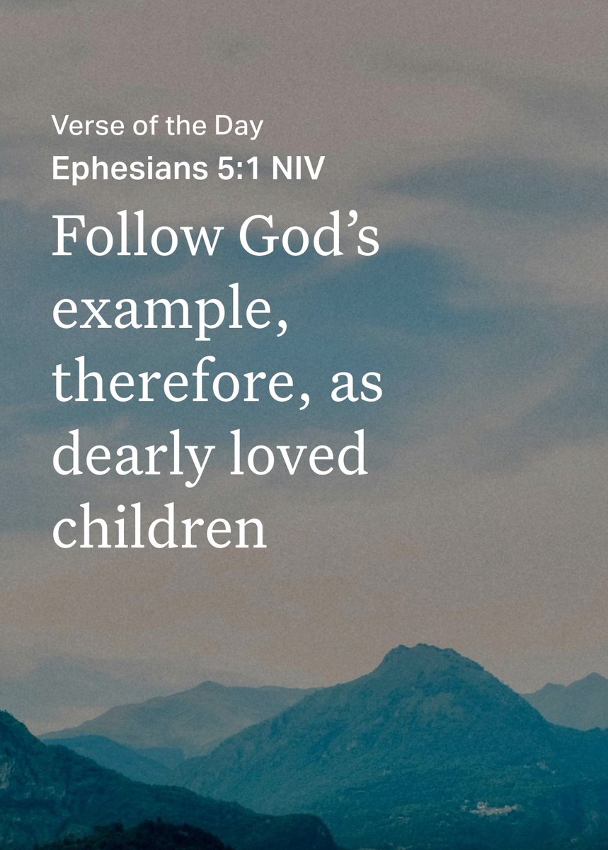 kpuumala's tweet photo. #VerseOfTheDay
Ephesians 5:1 https://t.co/ES4BjDX0LQ