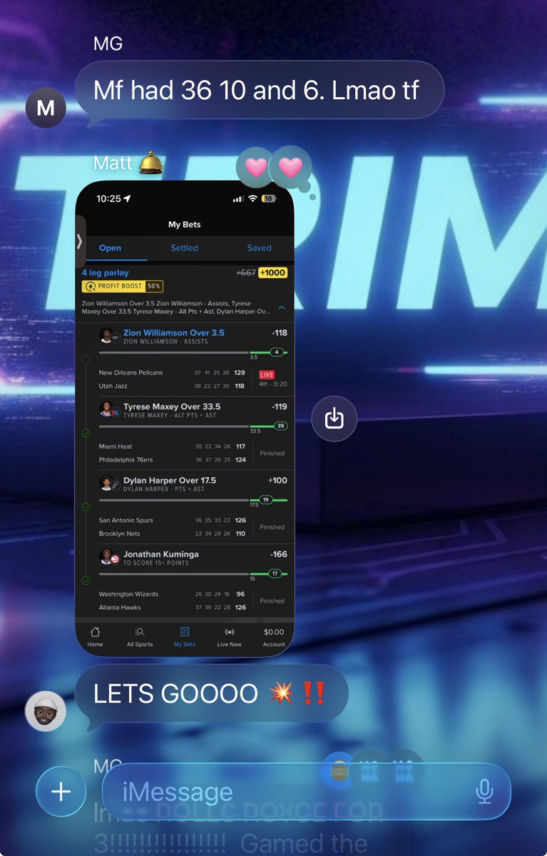 TRIM BETS 🥶 tweet media