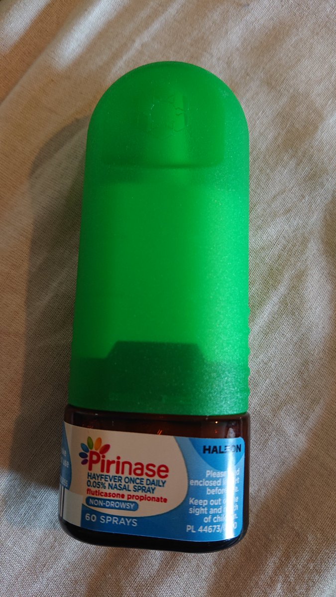 Hay-fever season will soon be here. Buyer beware - paid 1.95 (was 9.95). All that packaging for just 60 sprays. Think carefully before buying branded products this year. Supermarket  versions work just as well and cost you less.