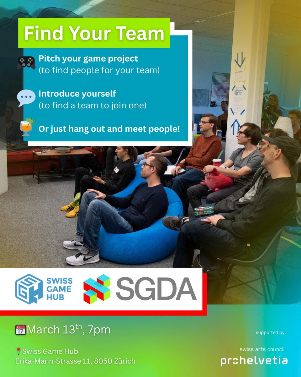 Swiss Game Developers Association | SGDA tweet media